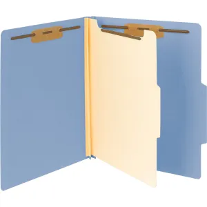 Smead Colored 2/5 Tab Cut Letter Recycled Classification Folder