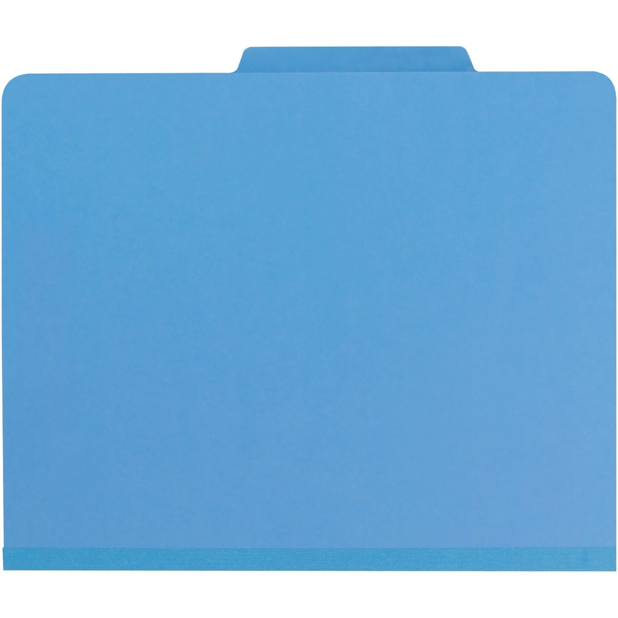 Smead Colored 2/5 Tab Cut Letter Recycled Classification Folder