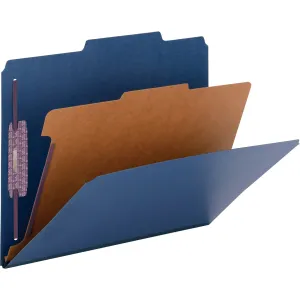 Smead SafeSHIELD 2/5 Tab Cut Letter Recycled Classification Folder