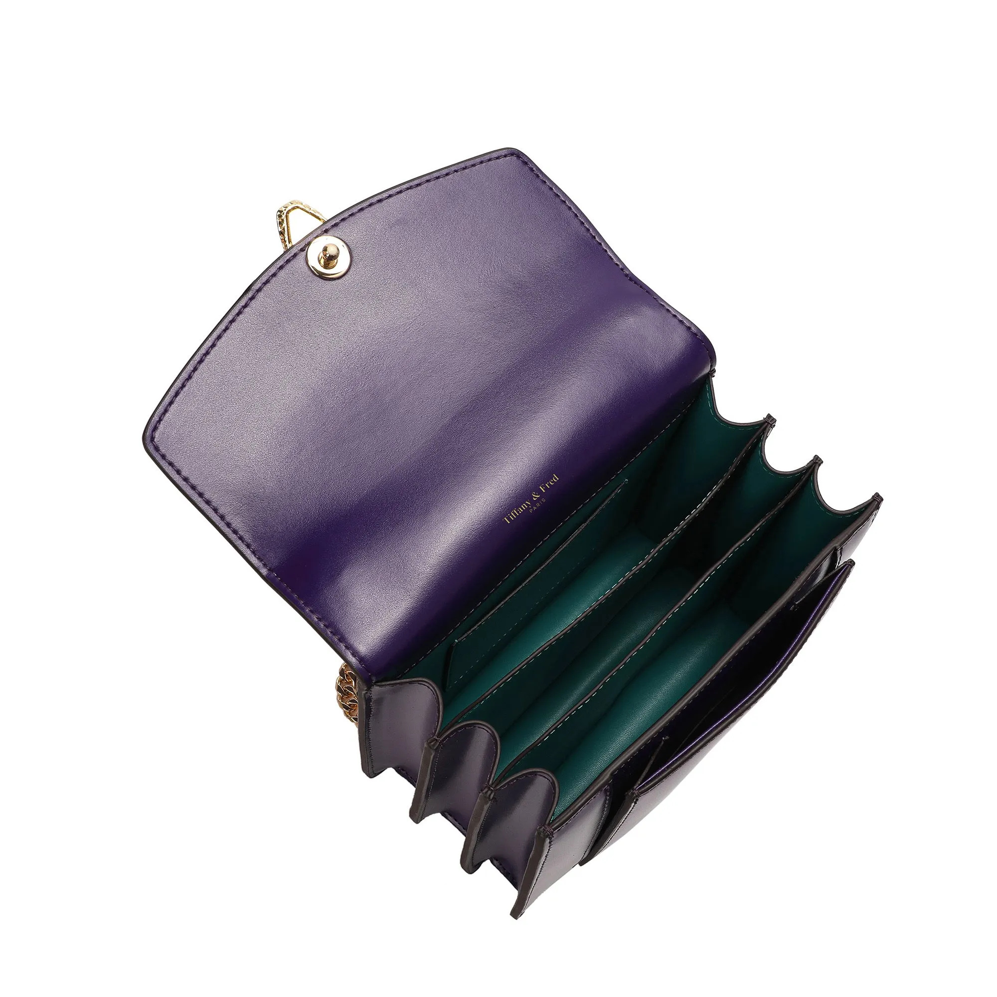 Smooth Leather Top-Handle Crossbody