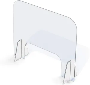 Sneeze Guard Counter Top Shield Plexiglass (30"x 24")