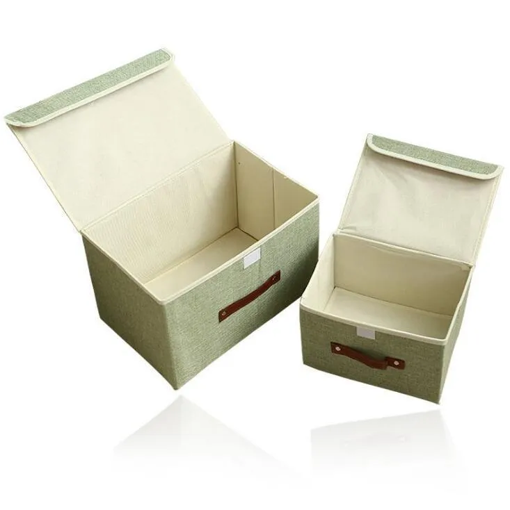 Solid color small fresh storage box