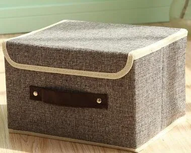 Solid color small fresh storage box