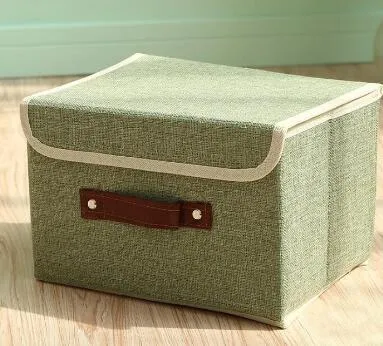 Solid color small fresh storage box