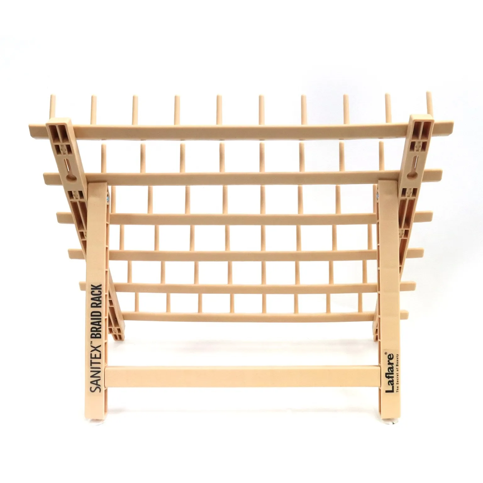 SPOOL WOODEN BRAIDING HAIR RACK/ SPOOL ORGANIZER