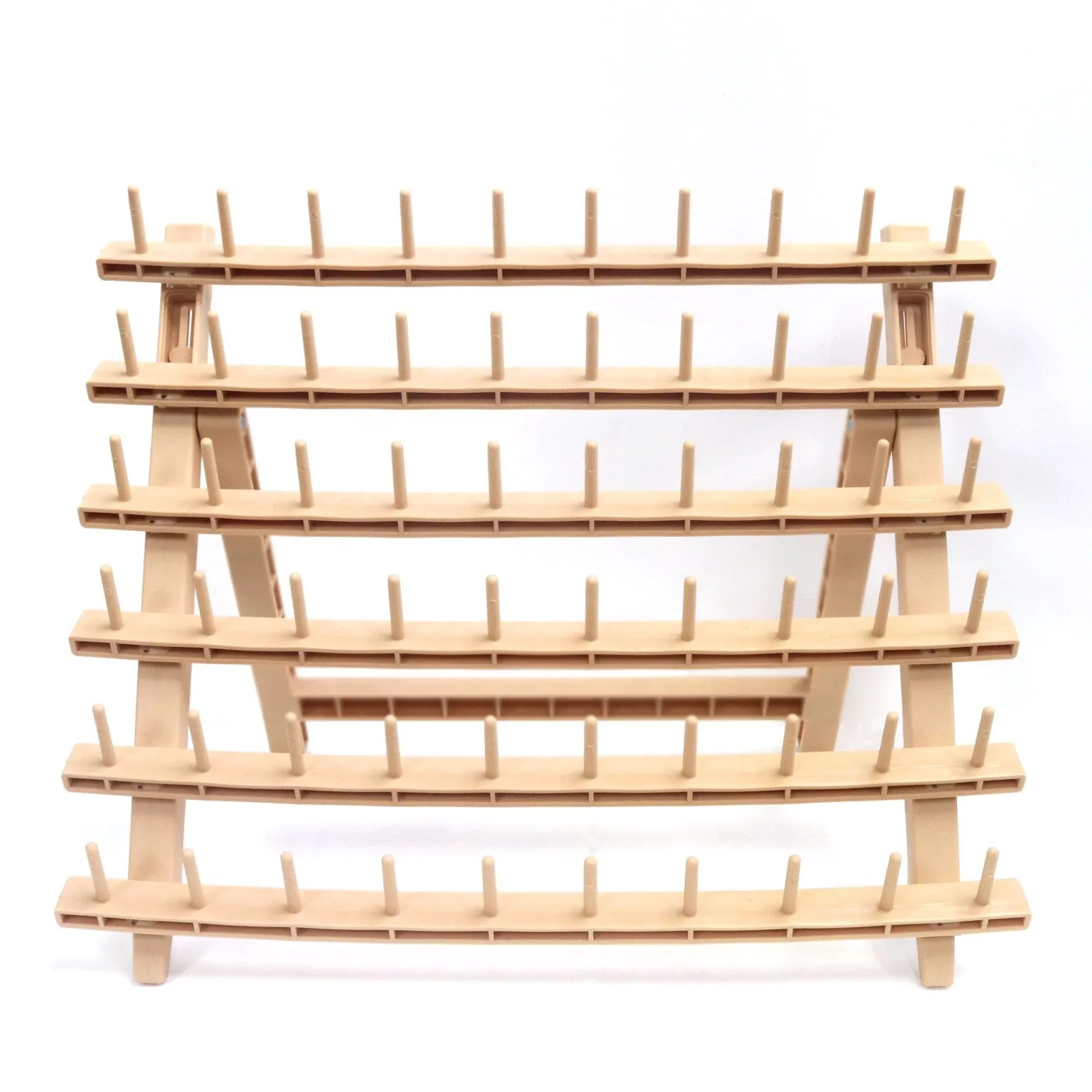 SPOOL WOODEN BRAIDING HAIR RACK/ SPOOL ORGANIZER