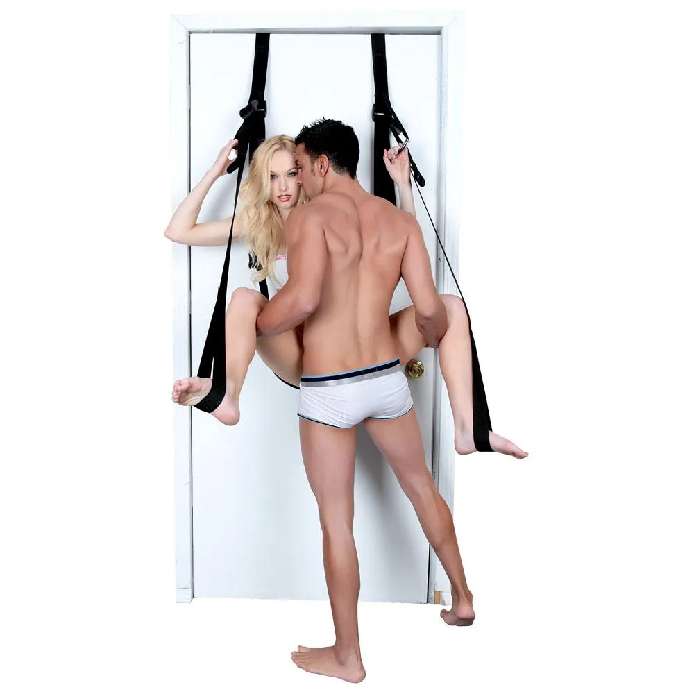 Sportsheets Adjustable Door Jam Sex Sling Black