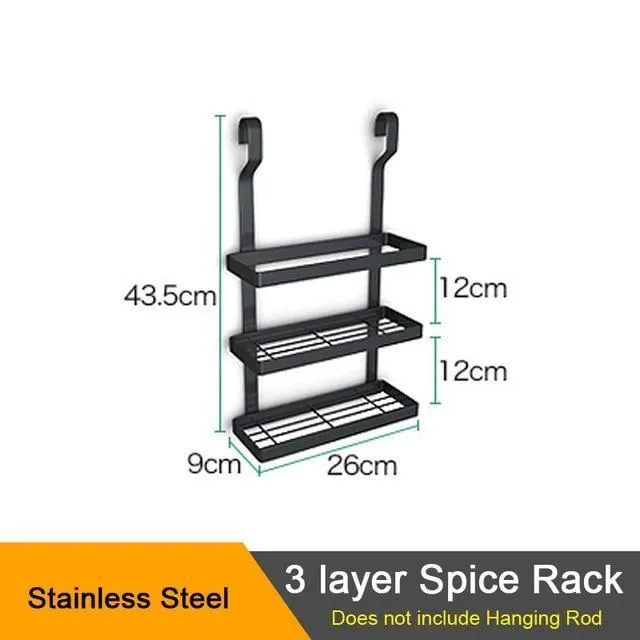 Stainless Steel Kitchen Rack Organizer