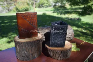 Stamped Trifold Wallet (Choose your color)
