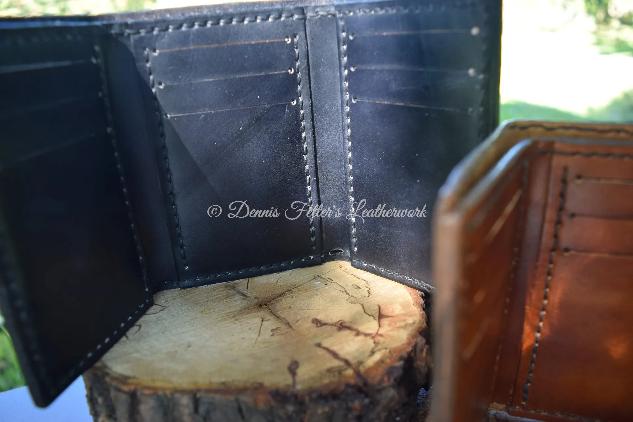 Stamped Trifold Wallet (Choose your color)