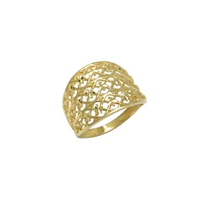 Starry Sky Lattice Ring (14K)