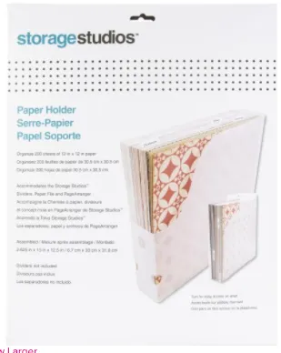 Storage Studios Paper Holder {C105}