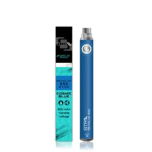 STR8 Revolve 650 mAh Evod 510 Batteries - Various Colors - (1 or 5 Count)