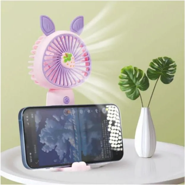 Strawberry Cat Paw Fan (USB Chargeable)