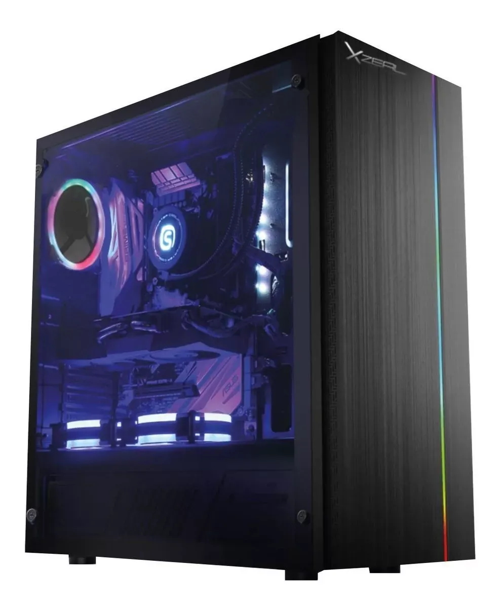 Stylos Xzcgb01 A Gabinete 3x3.5 Hdd,1x2.5 Ssd Atx, Usb 3.5 Xzcgb01 A