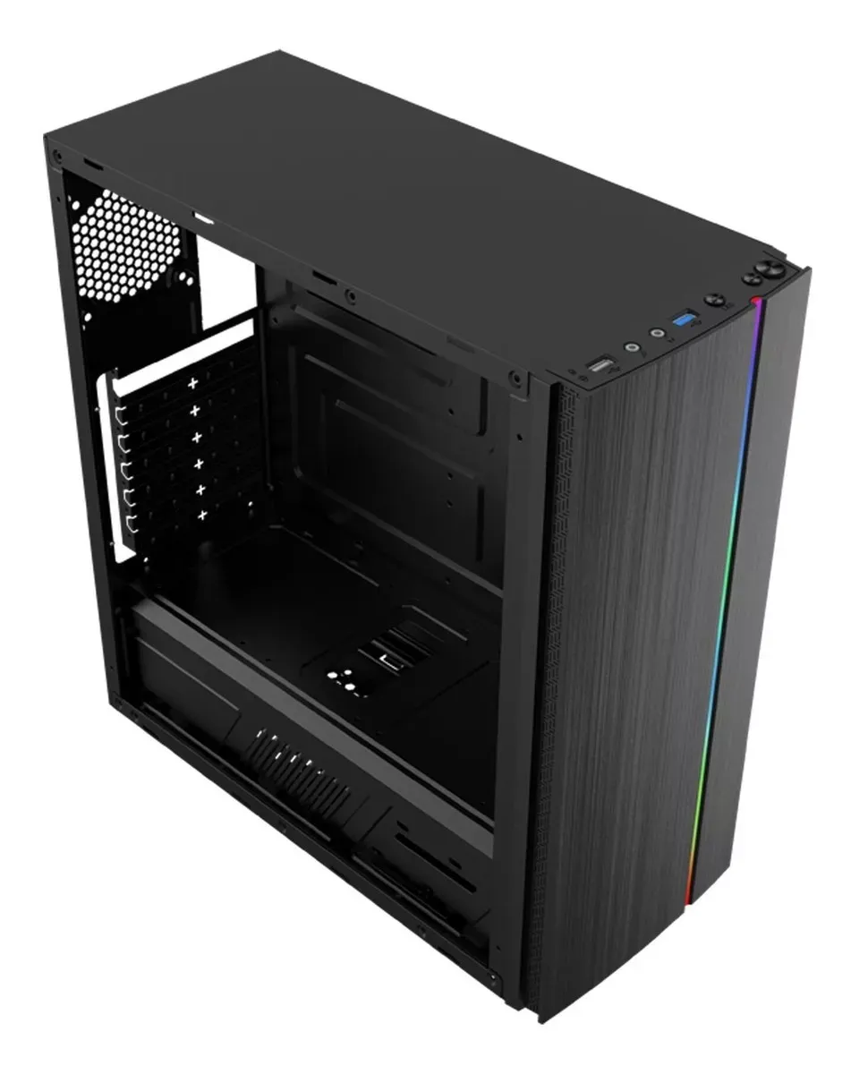 Stylos Xzcgb01 A Gabinete 3x3.5 Hdd,1x2.5 Ssd Atx, Usb 3.5 Xzcgb01 A