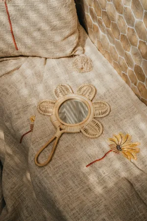 Sunflower And Daisy Kids Mirror