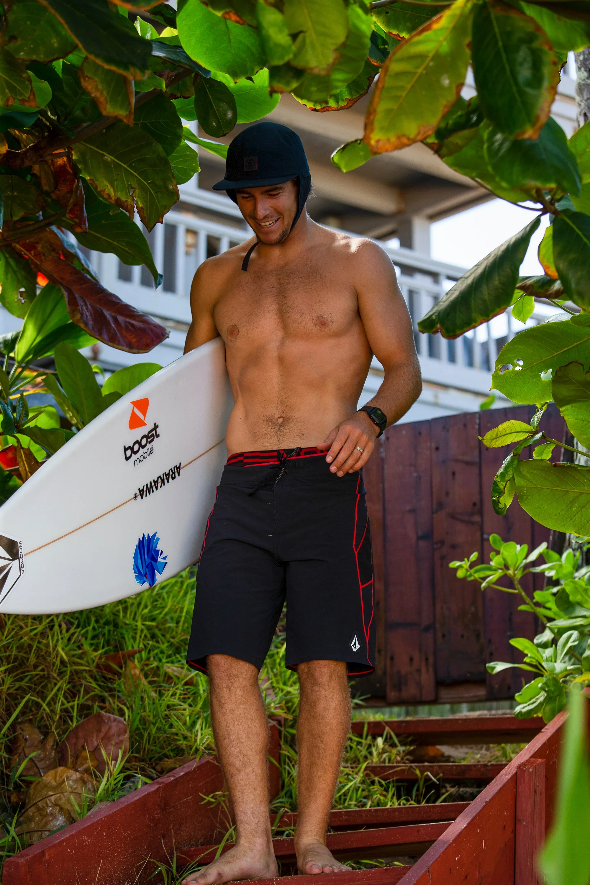 Surf Vitals J Robinson 20" Boardshort - BLACK