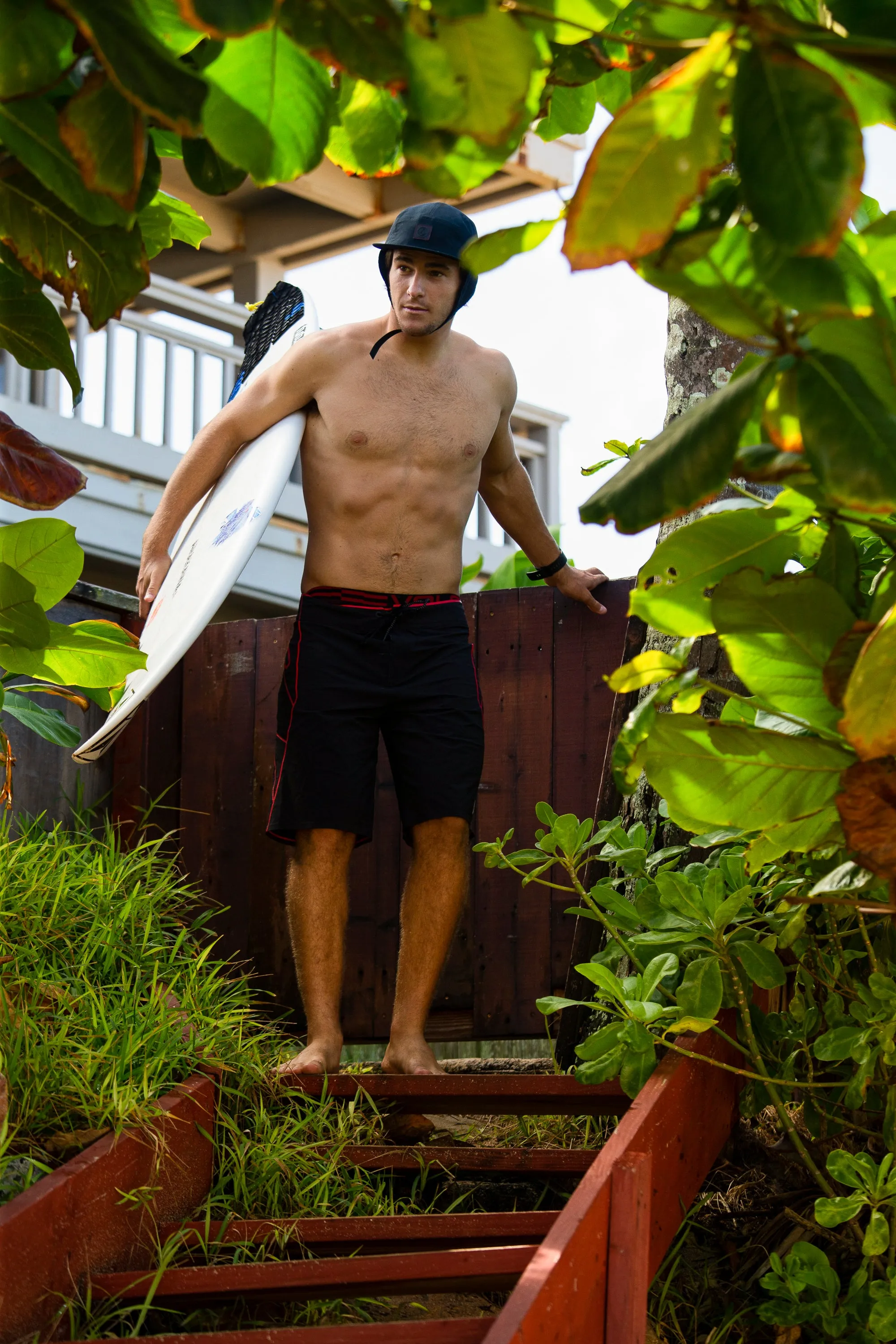 Surf Vitals J Robinson 20" Boardshort - BLACK