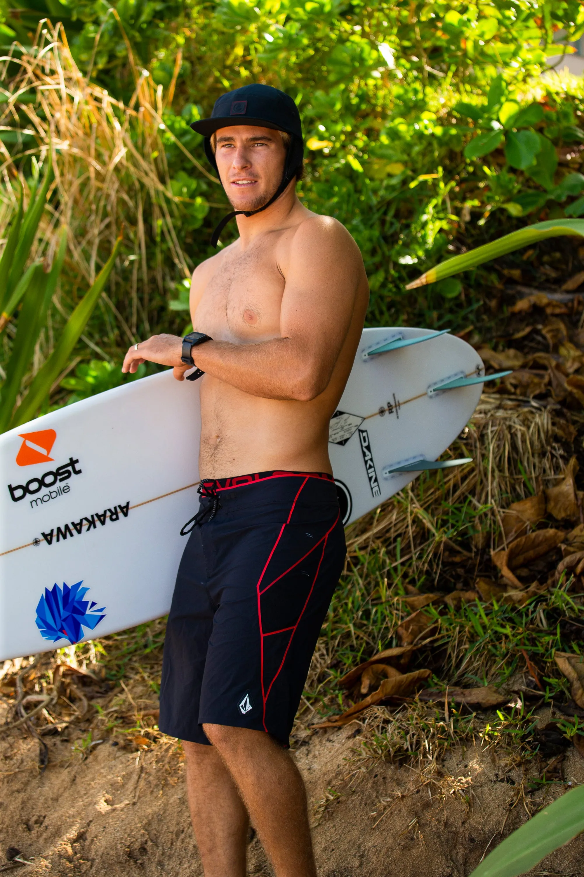 Surf Vitals J Robinson 20" Boardshort - BLACK
