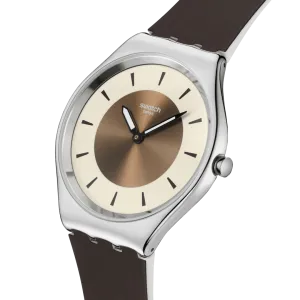 Swatch Hazel Delight Originals Skin Irony 38mm Syxs158 watch