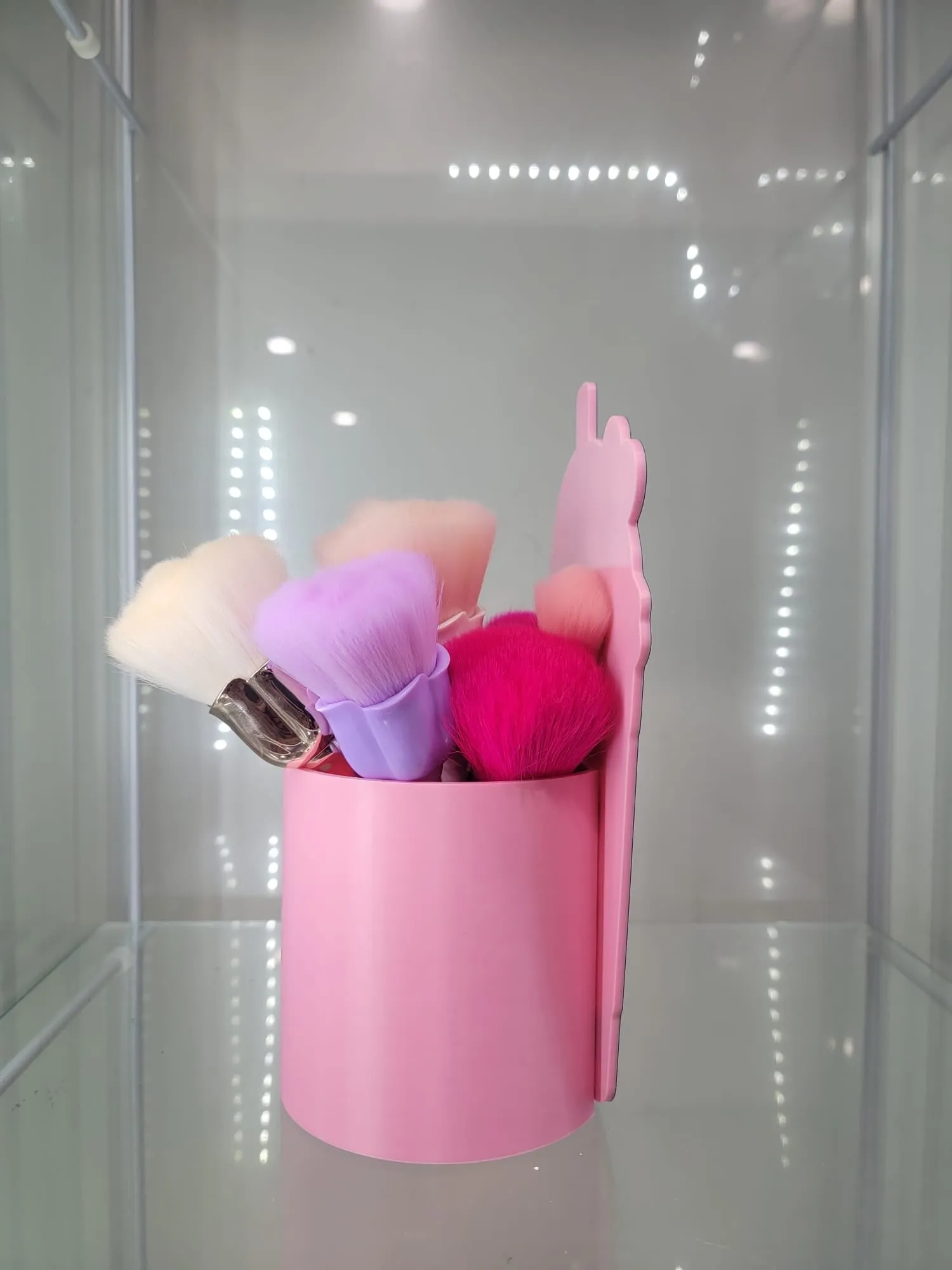 Sweetheart Milkshake Vanity & Home Decor Makeup Organizer Brush Holder
