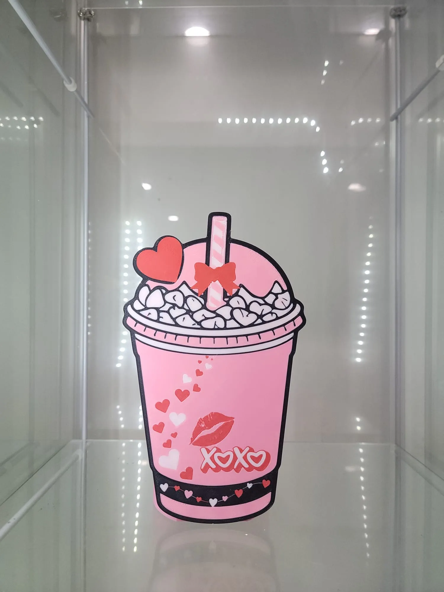 Sweetheart Milkshake Vanity & Home Decor Makeup Organizer Brush Holder