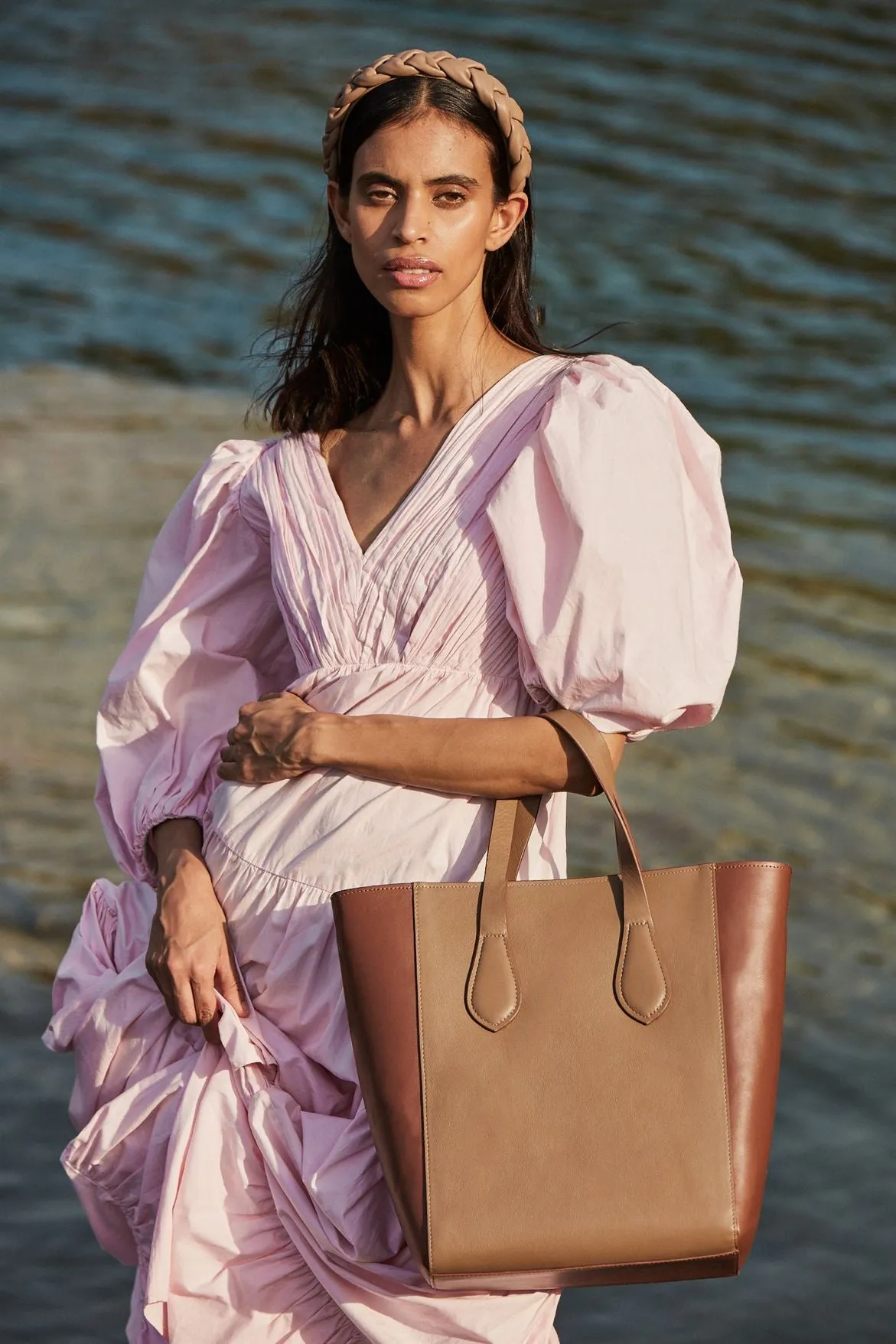 Tanned   I   Ordinary Tote      Taupe/Cashew  TO/OT-TC  I Leather Bag