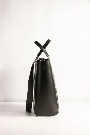 Tanned   I   Ordinary Tote    Tote  Black  TO/OT-BLK  I Leather Bag