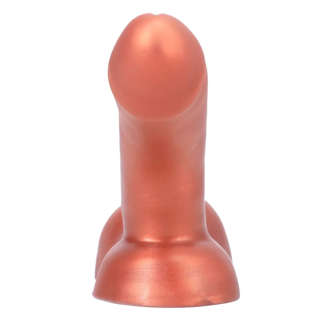 Tantus VIP Super Soft 7 Inch Silicone Dildo - Copper