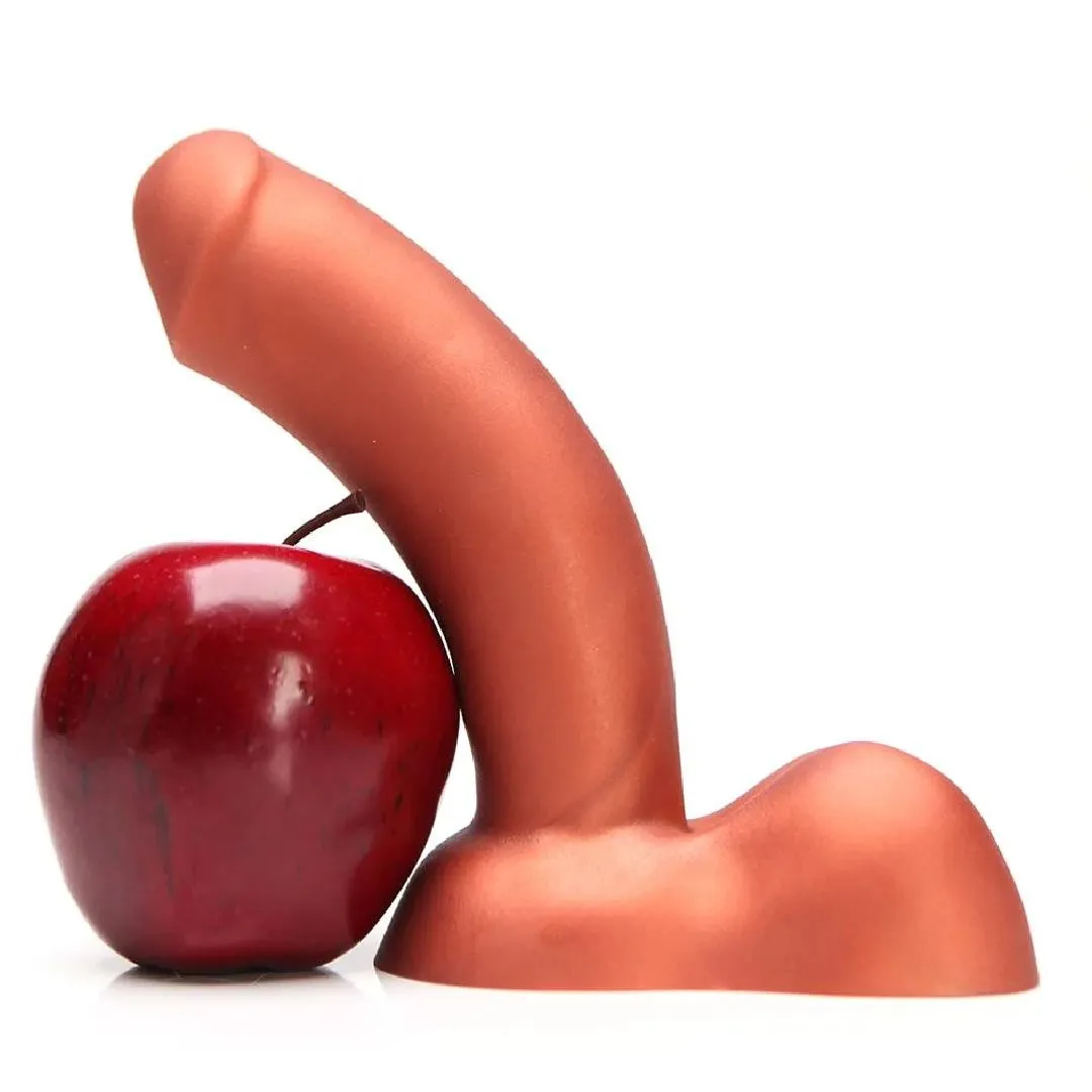 Tantus VIP Super Soft 7 Inch Silicone Dildo - Copper