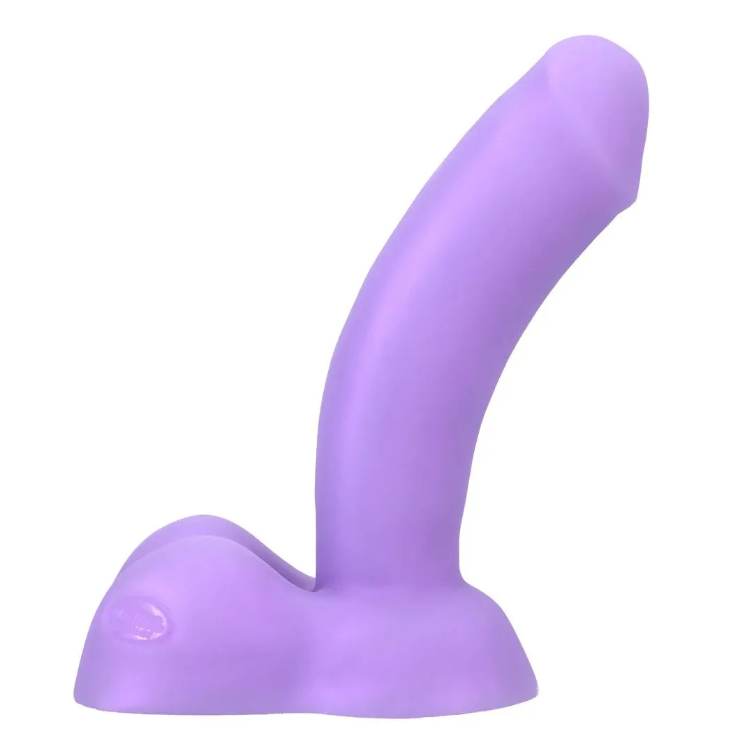 Tantus VIP Super Soft 7 inch Silicone Dildo - Purple
