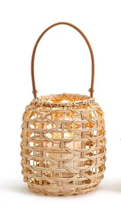 TC - Small Rattan Lantern