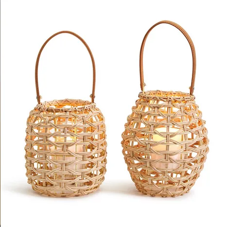 TC - Small Rattan Lantern