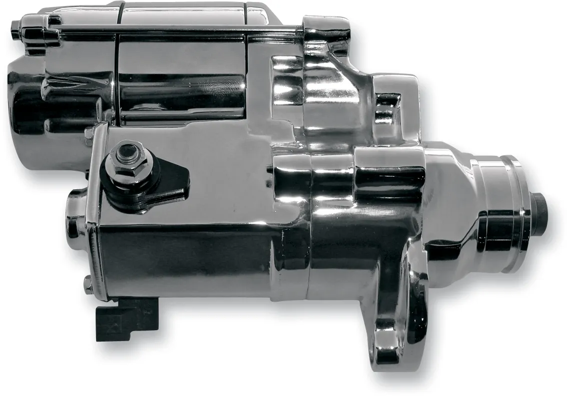 Terry Components 771090 Starter Motor - 1.4kW - Polished/Chrome
