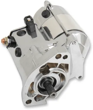 Terry Components 771090 Starter Motor - 1.4kW - Polished/Chrome