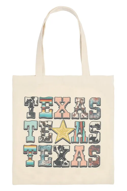 TEXAS TOTE BAG