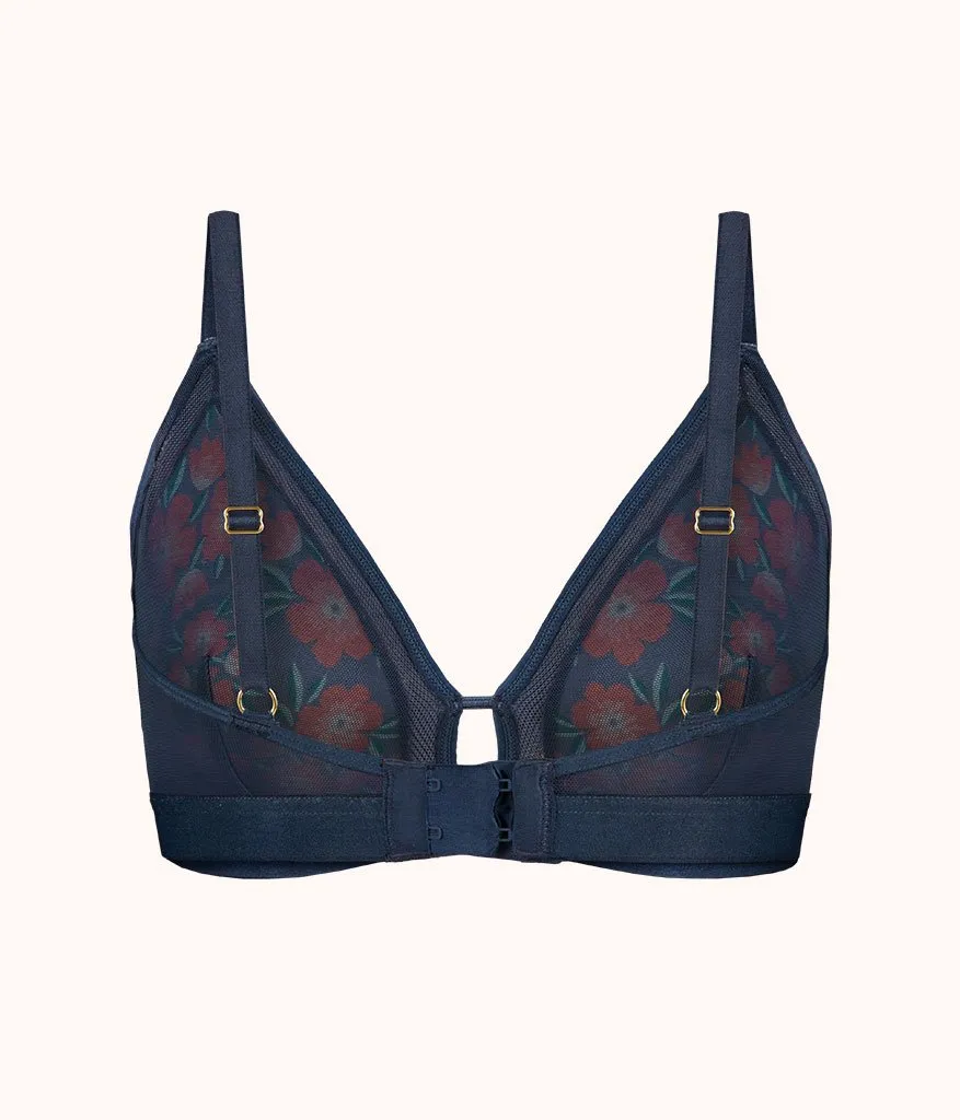 The Busty Bralette: Poppy Floral