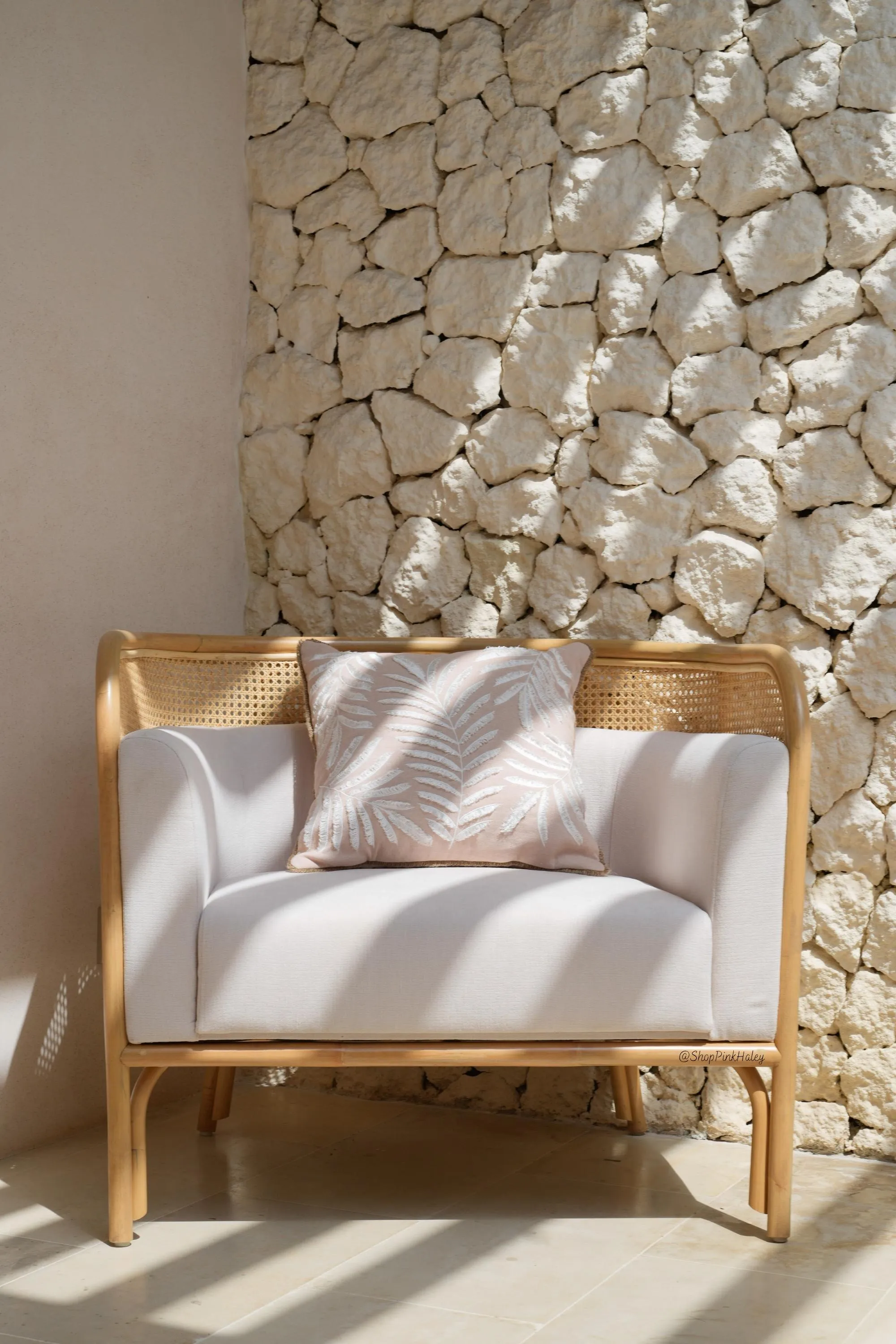 The Paramount Rattan Cane Accent Chair (Set of 2 Chairs)