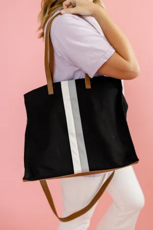 Tula Stripe Tote, VARIOUS