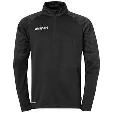 Uhlsport Goal 25 1/4 Zip Top - Adults _ Black