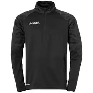 Uhlsport Goal 25 1/4 Zip Top - Adults _ Black