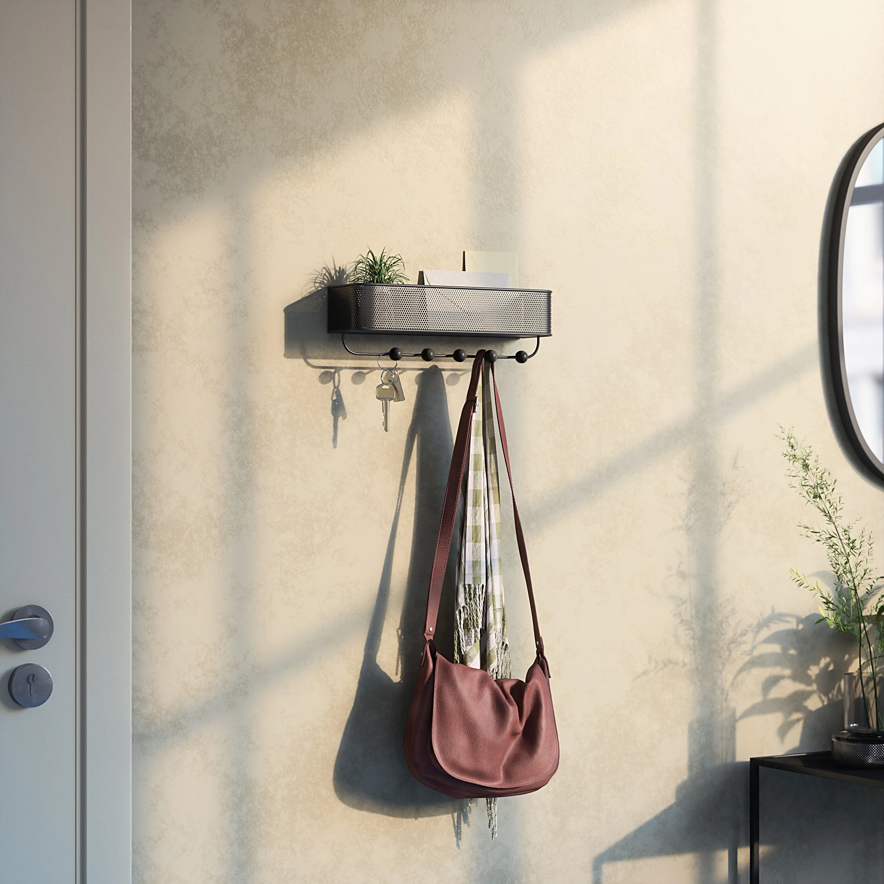 Umbra Estique Organiser Black & Walnut