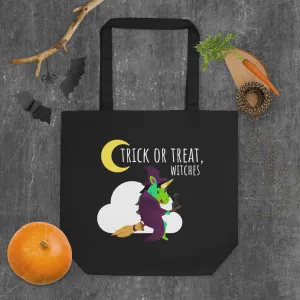 Unicorn Witch Candy Eco Tote Bag by Sovereign