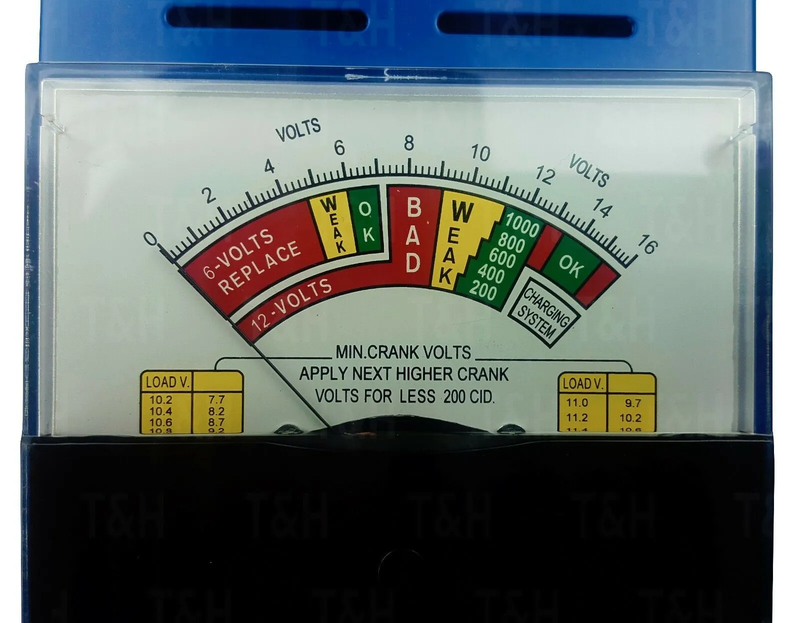 US PRO 6V - 12V 100AMP BATTERY TESTER