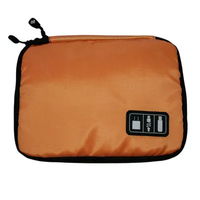 USB Cable Earphone Storage Bag Flash Drive Organizer Digital Gadget Holder