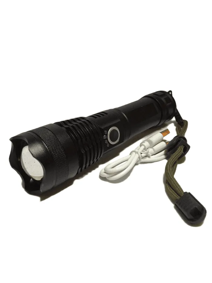 USB Rechargeable LED Flashlight (011)