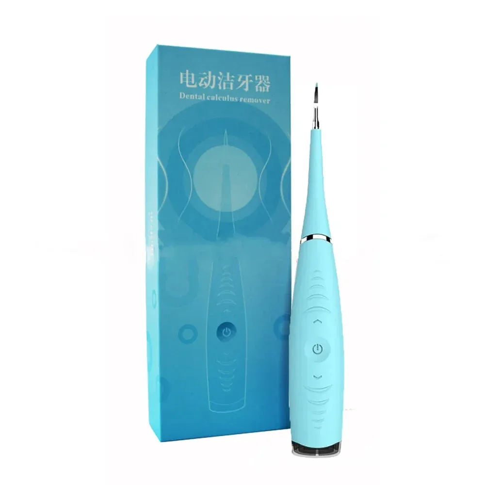 USB Rechargeable Vibrating Sonic Dental Scaler Tooth Plaque Remover Dental Stains Tartar Cleaning Tool Whitens Teeth