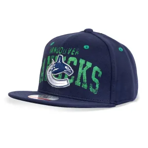 Vancouver Canucks - OuterStuff NHL Flatbrim Adjustable Youth Hat
