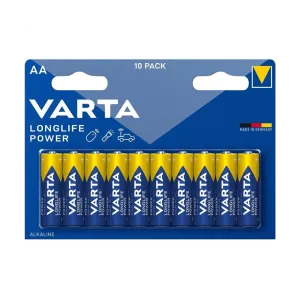 VARTA Longlife Power AA (10-pack) Alkaline Battery